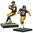 NFL Steelers Roethlisberger and Bradshaw Action Figures